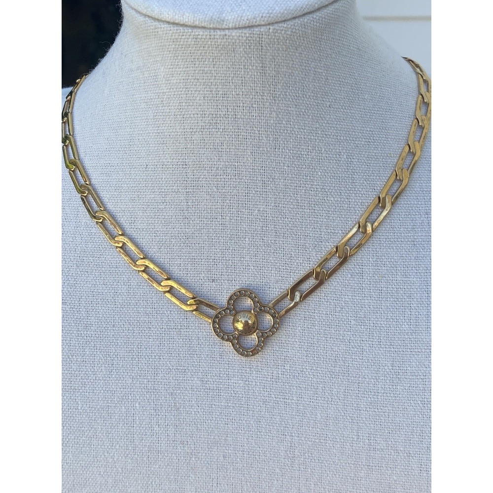 Auth Louis Vuitton Gamble Monogram Crystal Choker Necklace LE0190 In Box - Picture 1 of 12